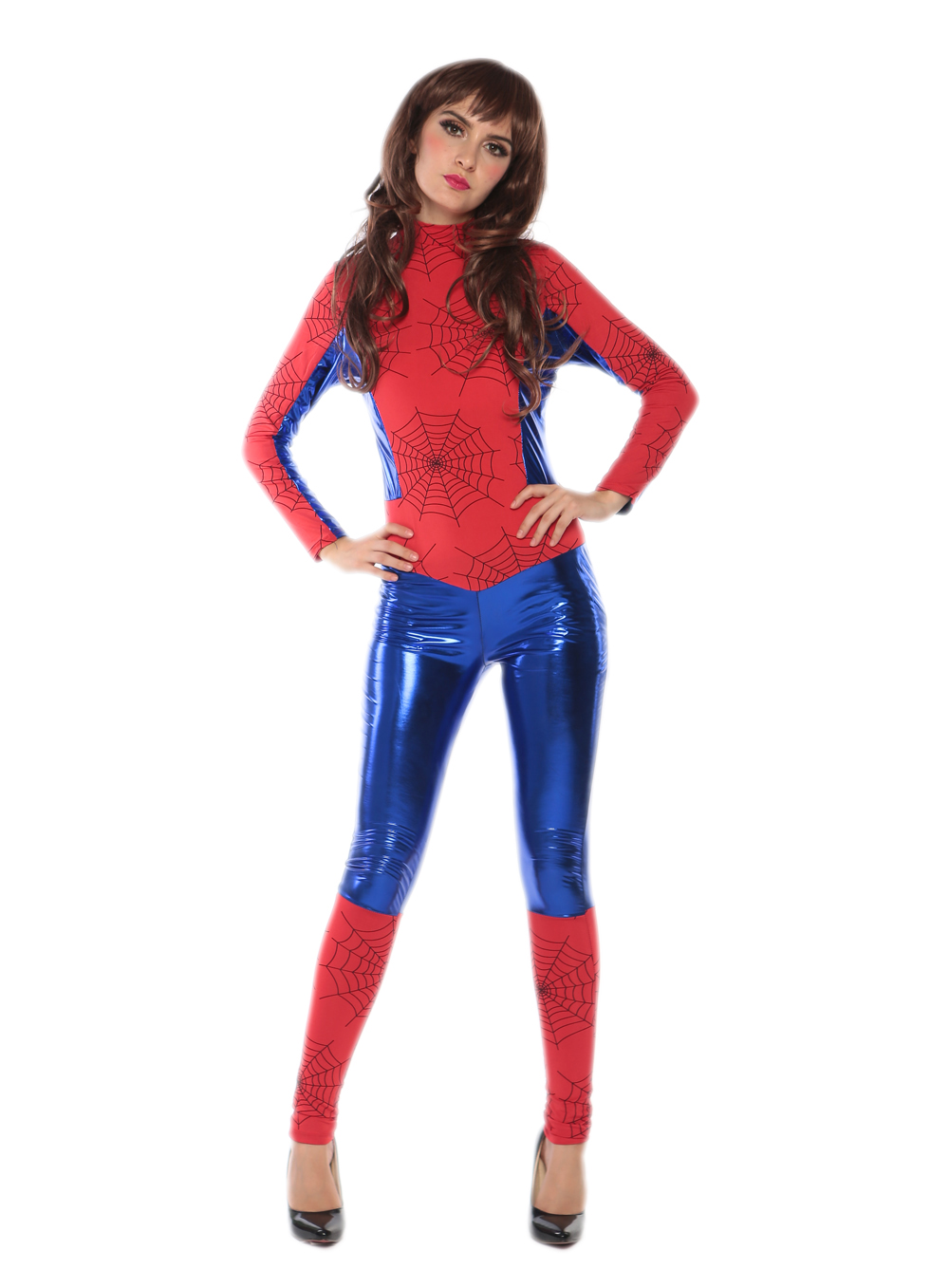 F1730 new arrival spiderwomen catsuit costume